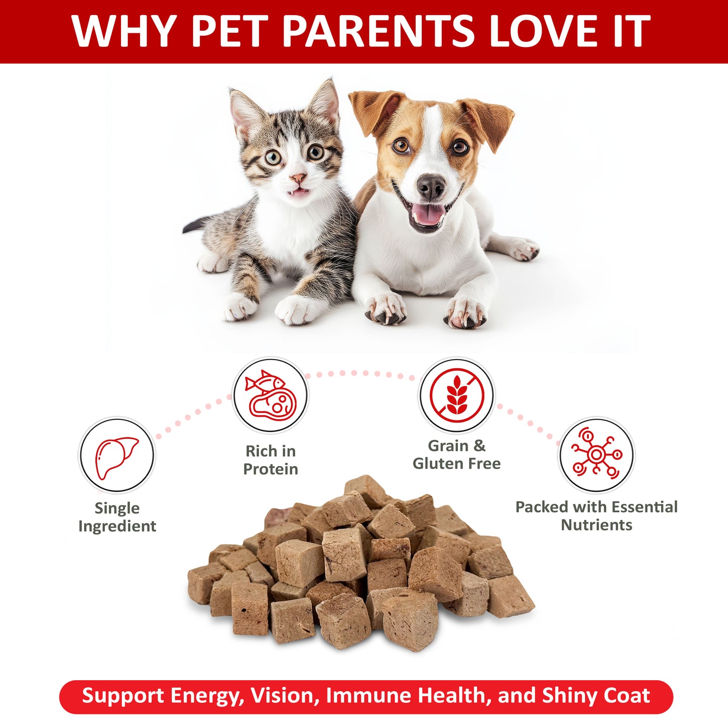 Freeze Dried Raw Beef Liver Treats