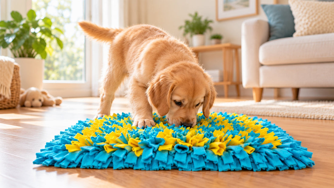 Are snuffle mats safe for puppies? What to know before you start