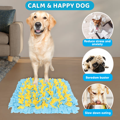Snuffle Mat for Dogs | Slow Feeding & Mental Stimulation Toy by Golden Pup Enrichment
