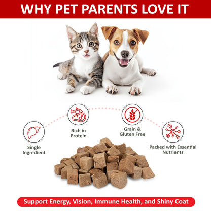 Freeze Dried Raw Beef Liver Treats